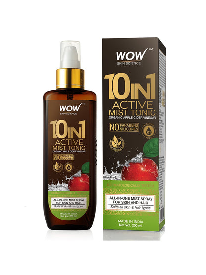 WOW Skin Science 10 In 1 Miracle Apple Cider Vinegar Mist Tonic 200 ml