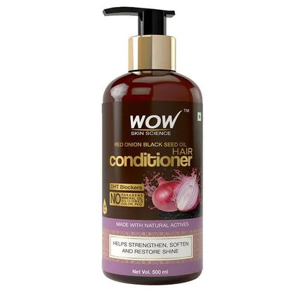 Wow Skin Science Hair Conditioner - Red Onion Black Seed Oil, 500 ml