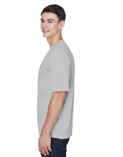 GREY ROUND NECK DRI-FIT TSHIRT