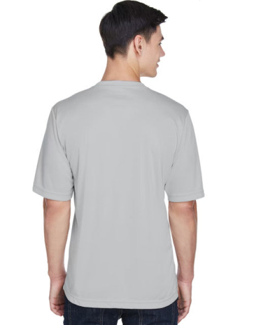 GREY ROUND NECK DRI-FIT TSHIRT