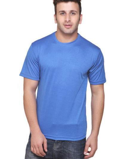 SKYBLUE ROUND NECK DRI-FIT TSHIRT