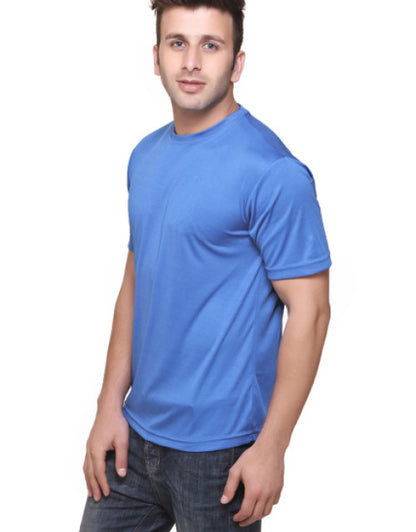 SKYBLUE ROUND NECK DRI-FIT TSHIRT